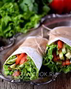 Постная шаурма