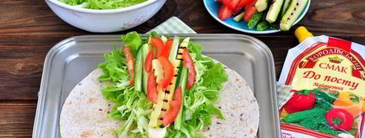 постная шаурма. Шаг 9