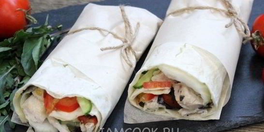 Шаурма диетическая