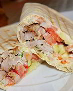 Шаурма домашняя со свининой