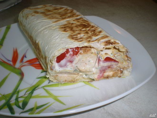 Рецепт шаурмы куриной