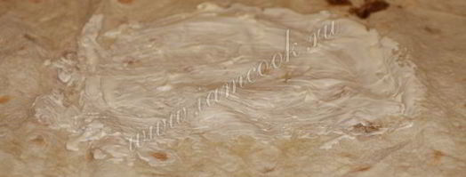 шаурма по-домашнему с курицей. Шаг 12