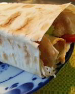 Шаурма по-домашнему с мясом