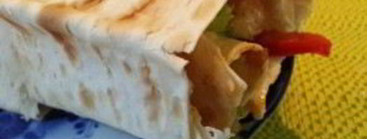 шаурма по-домашнему с мясом. Шаг 14