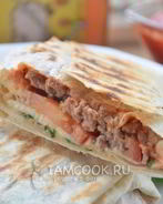 Шаурма с фаршем