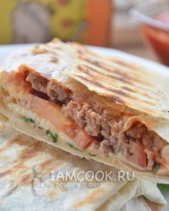 Шаурма с фаршем