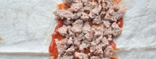 шаурма с фаршем. Шаг 6