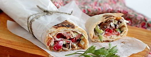 шаурма с говядиной по-домашнему. Шаг 13