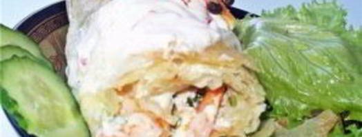шаурма с креветками. Шаг 6