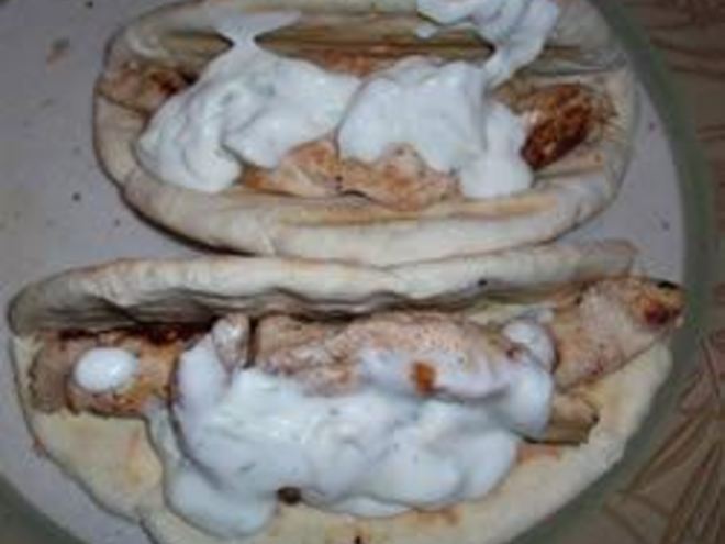 Рецепт шаурмы с курицей и соусом тахини