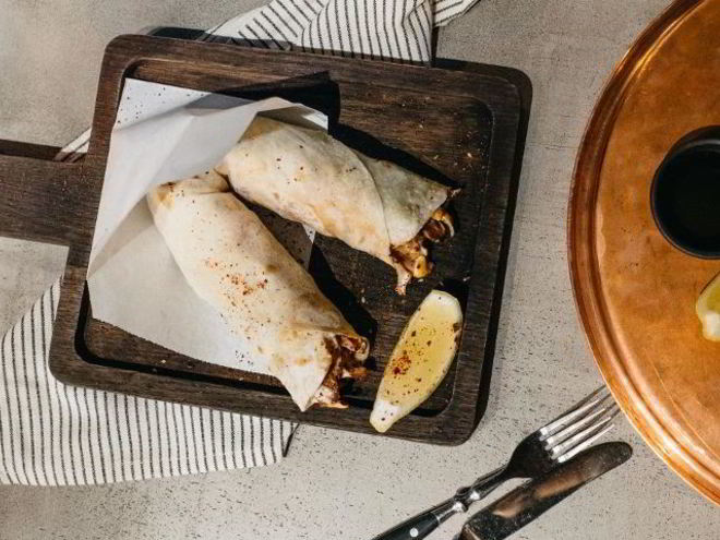 Рецепт шаурмы с курицей и восточными специями