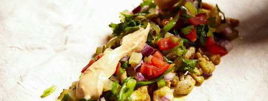 шаурма с курицей. Шаг 7