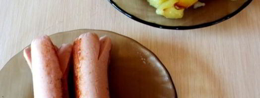 шаурма с сосиской. Шаг 10