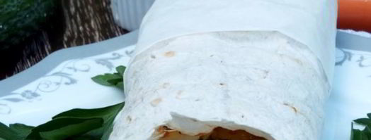 шаурма с сосиской. Шаг 17