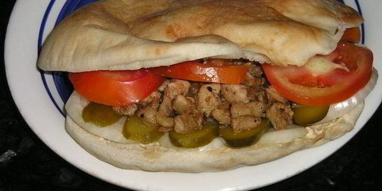 Шаурма в булке