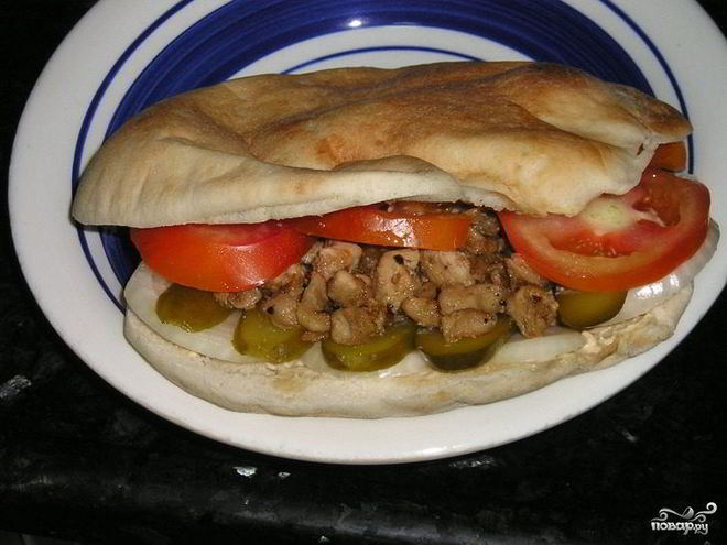 Рецепт шаурмы в булке