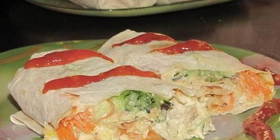 Шаурма в духовке