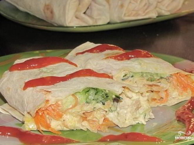 Рецепт шаурмы в духовке