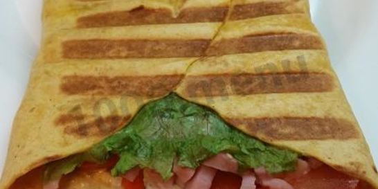 Шаурма в лепешке по-домашнему