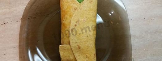 шаурма в лепешке по-домашнему. Шаг 13