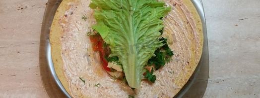 шаурма в лепешке по-домашнему. Шаг 10