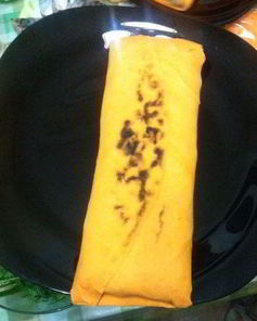 Шаурма в сырном лаваше