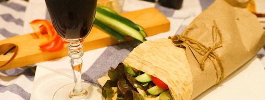 турецкая шаурма с рыбой. Шаг 12