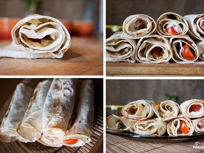 Рецепт вегетарианской шаурмы