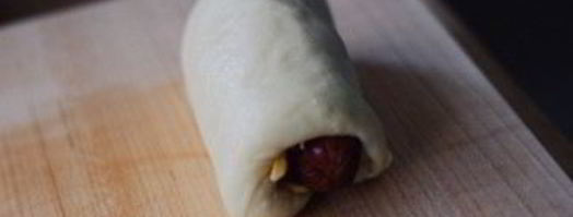 сосиски с сыром. Шаг 6