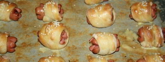 сосиски в тесте моя малышка. Шаг 6