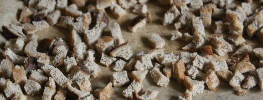 ароматные ржаные сухарики. Шаг 4