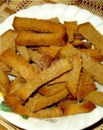 Чесночные сухарики с чесноком