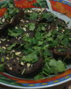 Чесночные сухарики