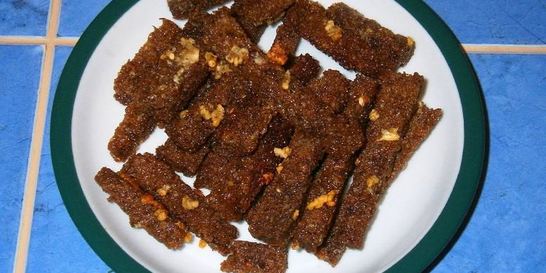 Домашние сухарики к пиву