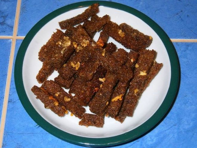 Рецепт домашних сухариков к пиву