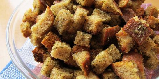 Хлебные сухарики