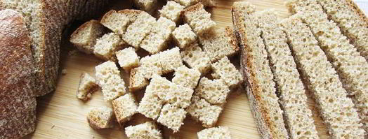 хлебные сухарики. Шаг 3