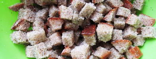 хлебные сухарики. Шаг 7