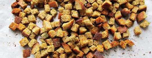 хлебные сухарики. Шаг 9