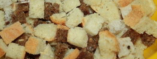 хрустящие и ароматные сухарики ассорти. Шаг 3