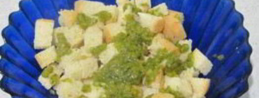 луковые сухарики к салатам и супам. Шаг 5