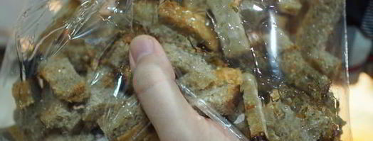 пикантные сухарики к пиву. Шаг 12