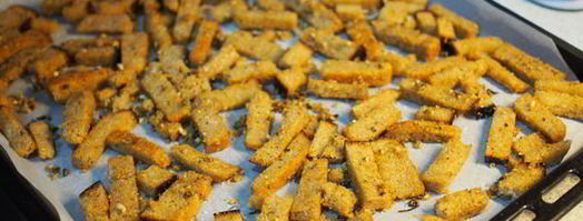 пикантные сухарики к пиву. Шаг 14