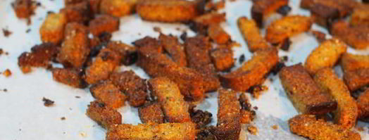 пикантные сухарики к пиву. Шаг 16