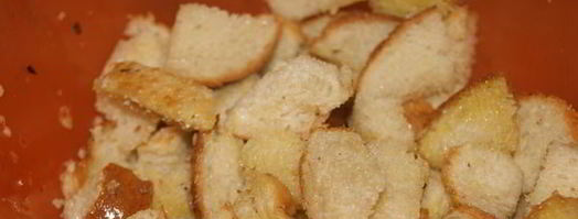 сухарики белые и черные. Шаг 5