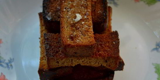 Сухарики домашние