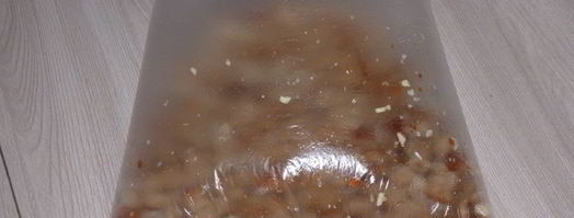 сухарики из хлеба с чесноком. Шаг 5