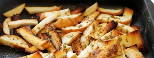 сухарики к пиву с куркумой и пряными травами. Шаг 6