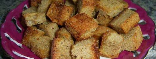 сухарики с чесноком. Шаг 13