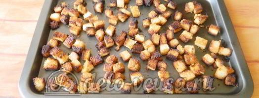 сухарики с горчицей. Шаг 8